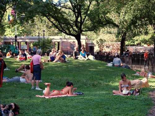 Tompkins Square, New York City Photos of Tompkins Square
