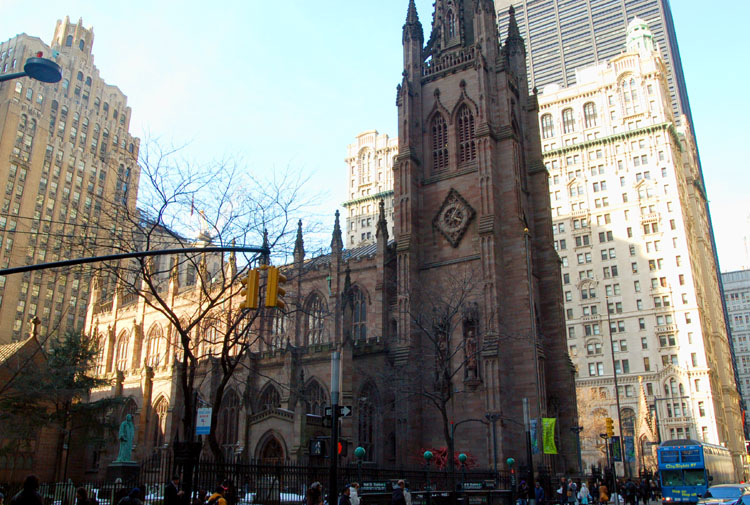 Lower Manhattan History Guide Trinity Church