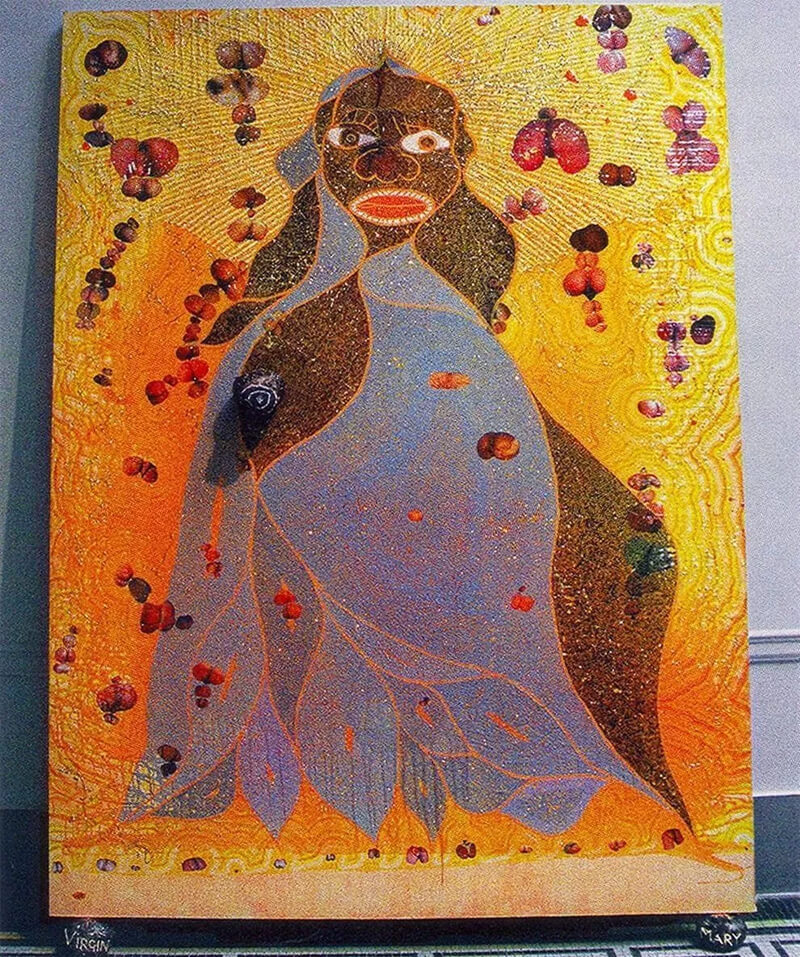 Holy Virgin Mary by Chris Ofili