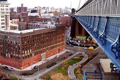 DUMBO from the Manhattan Bridge