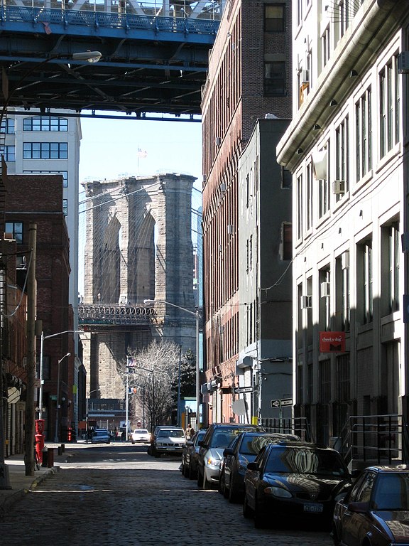 Plymouth Street in DUMBO